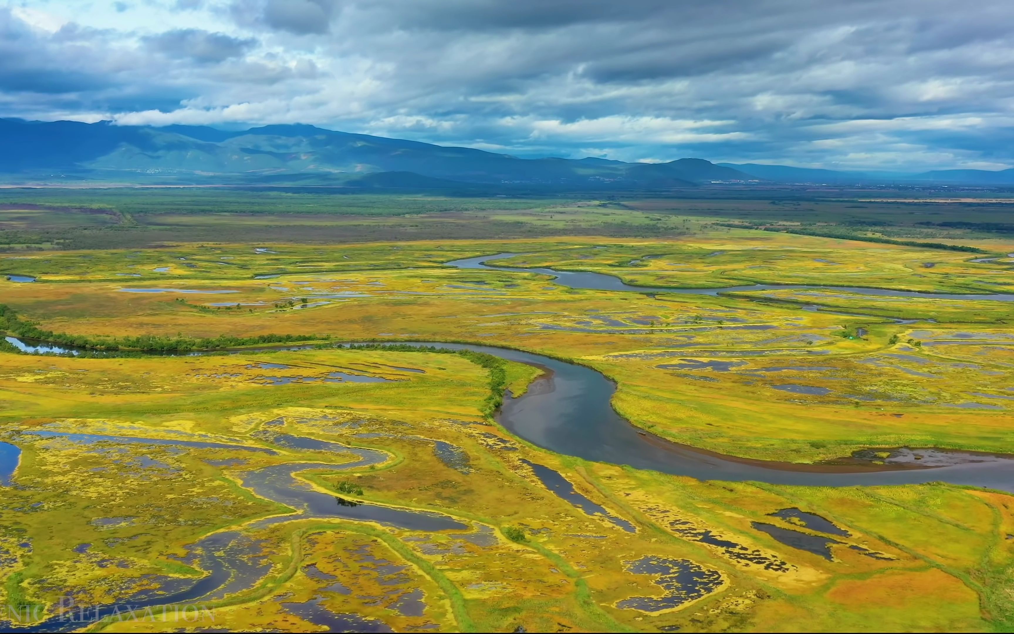 【4k】俄罗斯自然放松解压助眠鸟瞰俄罗斯第七集_哔哩哔哩_bilibili