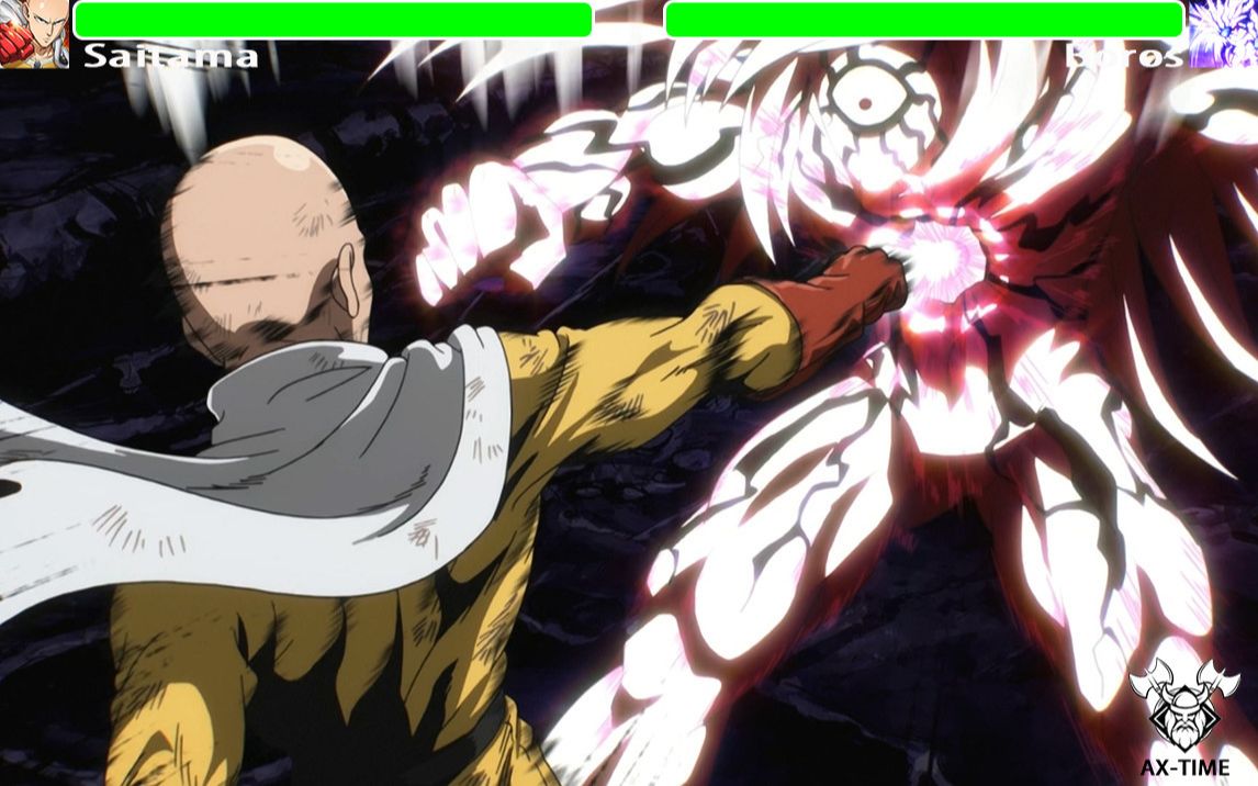 【超清】埼玉vs波罗斯 流星爆发状态 值得埼玉认真一击的强者!