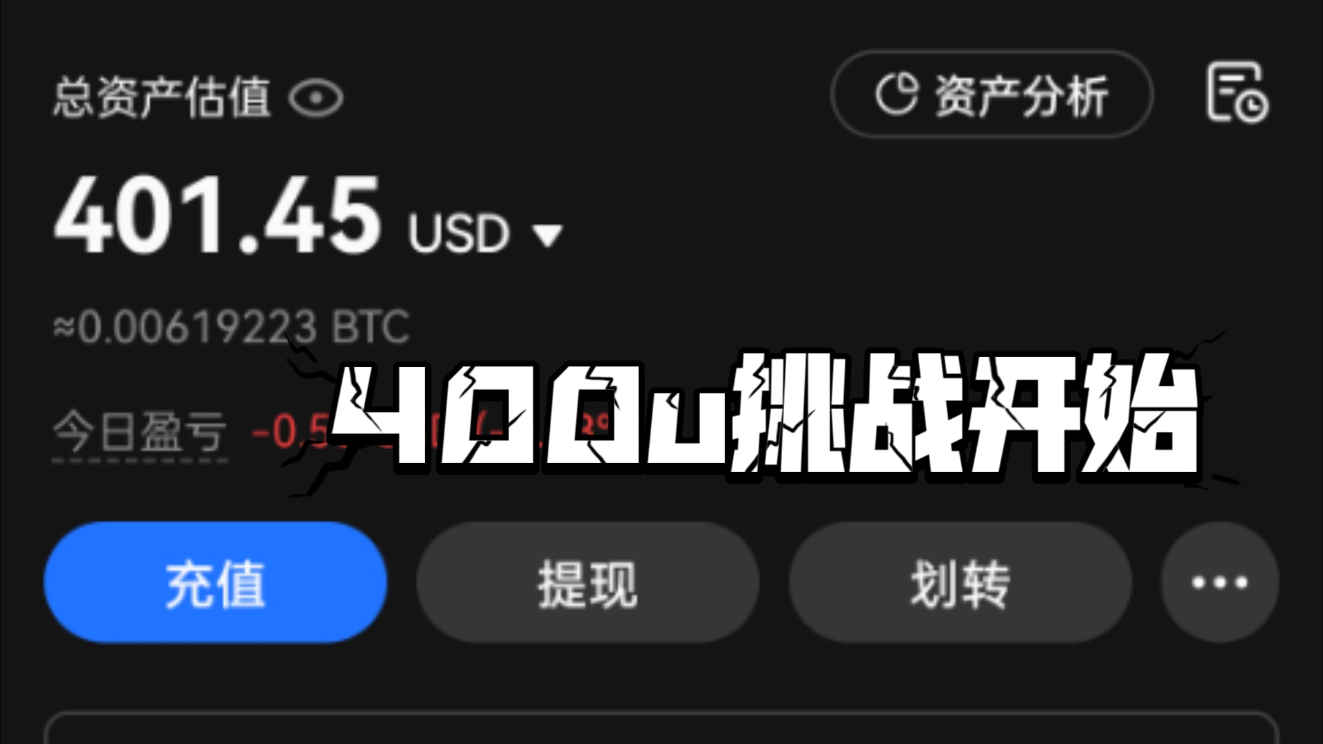 开启400u的合约挑战,低倍低仓位目标每月50%+稳定收益哔哩哔哩bilibili