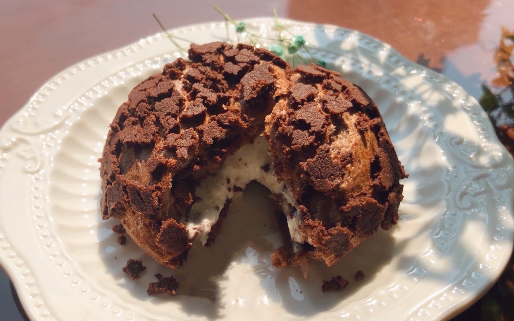 【可可泡芙】15一个的某树泡芙竟被某新新美食up完美还原?