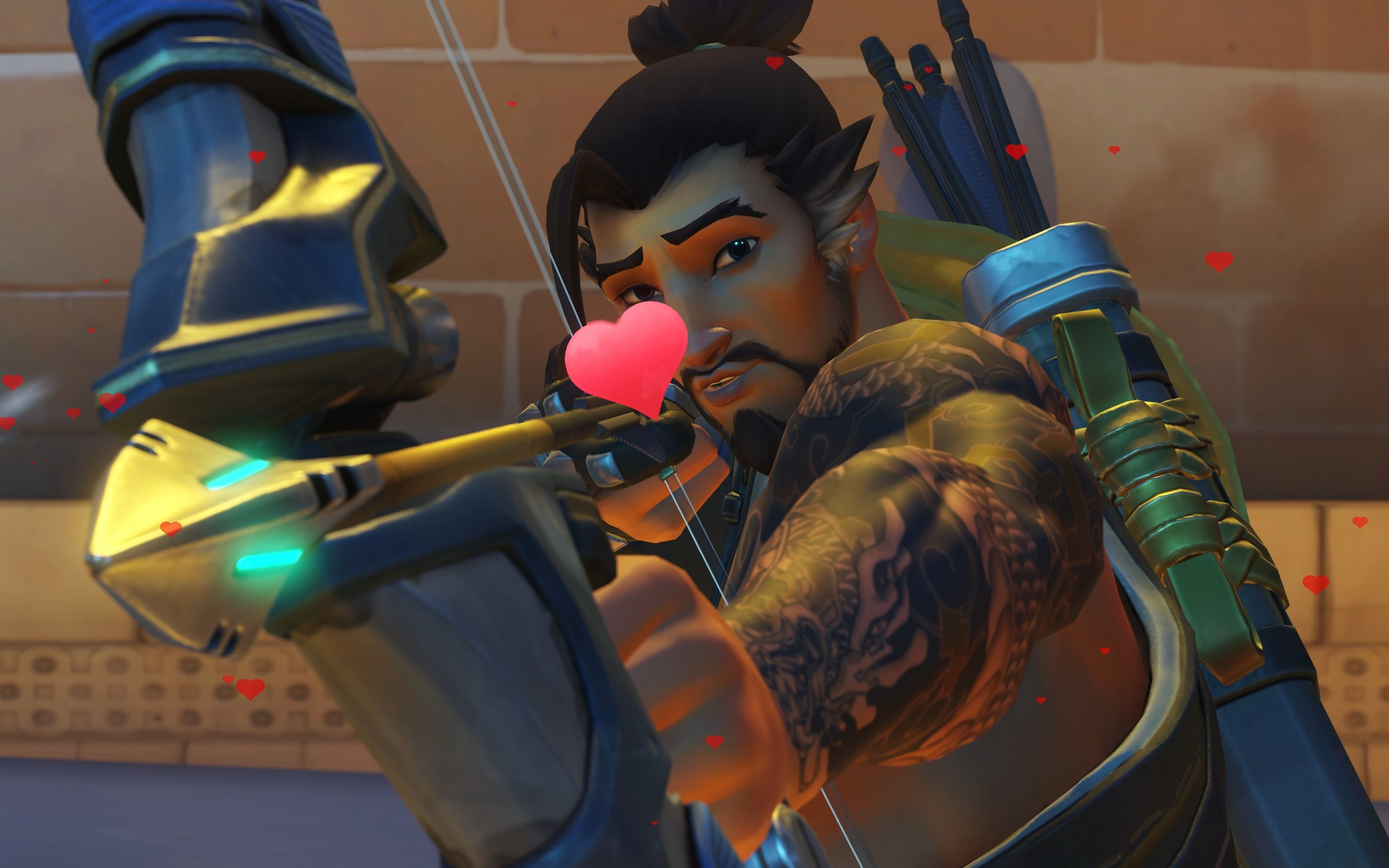 『守望先锋』半藏情人节特写 (づ~3~)づ╭78～9696969696