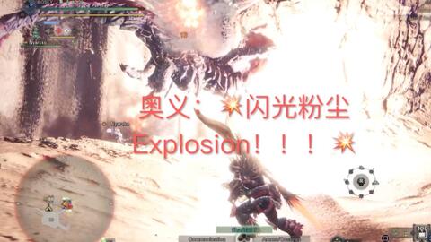 Mhw 怪物猎人世界爆炸粉尘的对决 5分针9星厉战炎王solo 操虫棍 哔哩哔哩