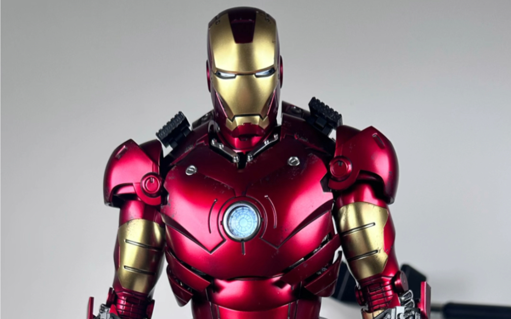 hottoys钢铁侠mk3 2.0 开箱分享