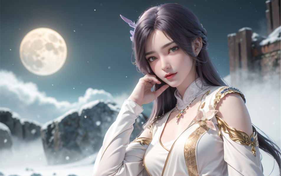 【完美世界】云曦易容(雪夜)- ai自制