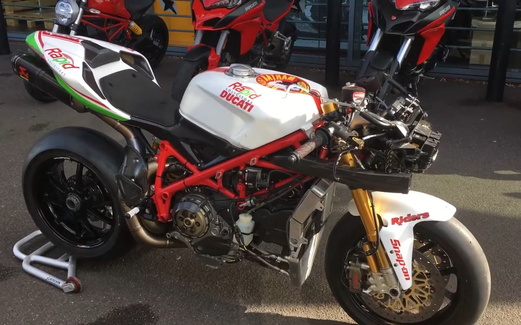 杜卡迪ducati 1098rs race 赛车