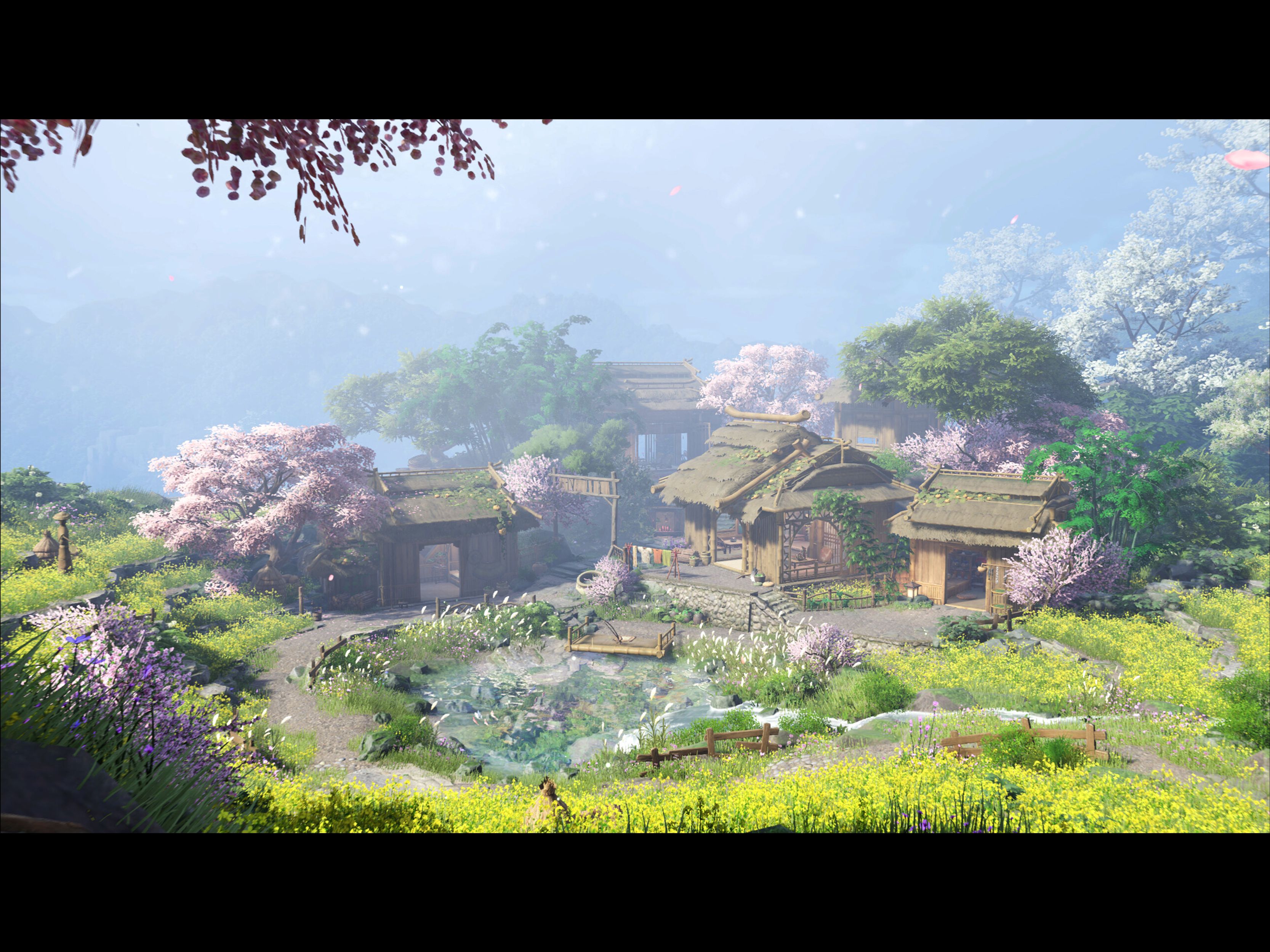 还原武陵人视角下的桃花源 剑网3家园蓝图