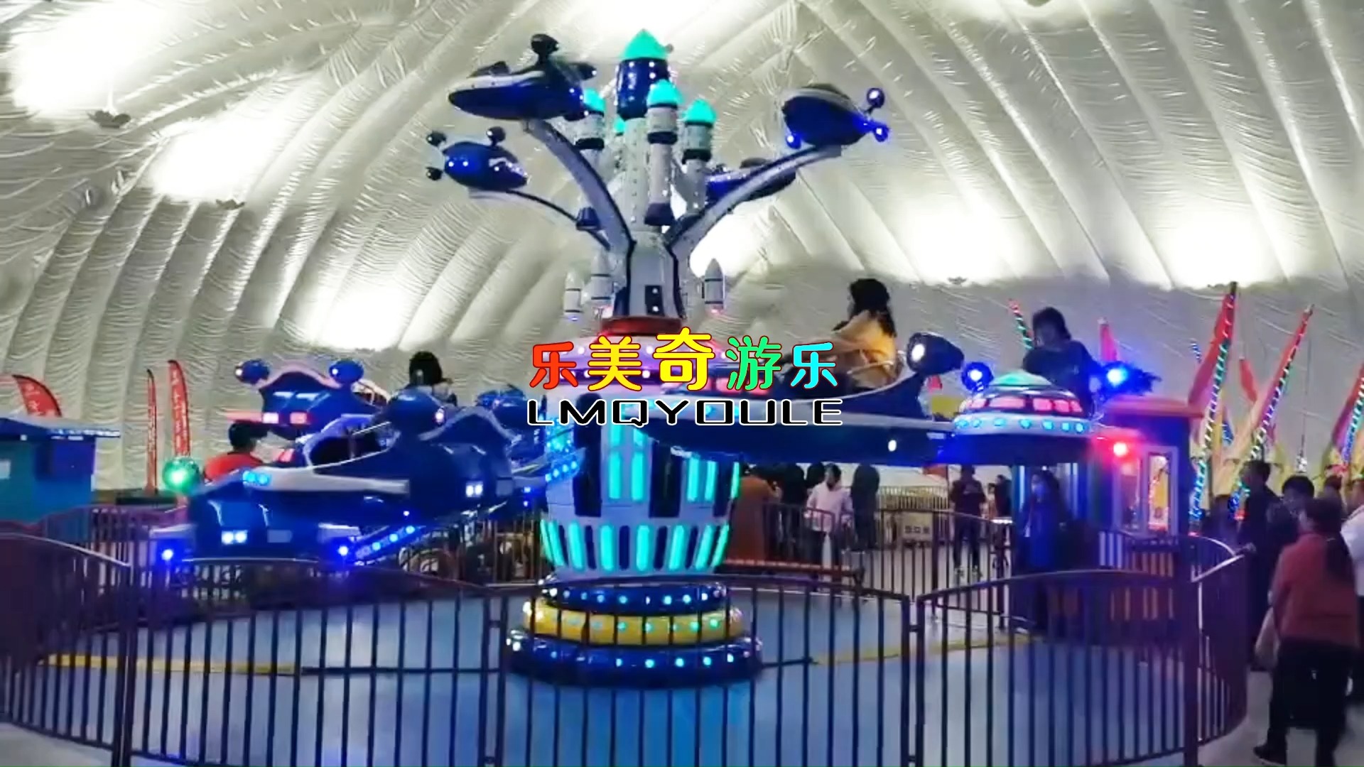 双层飞机 游乐园景区新品娱乐项目