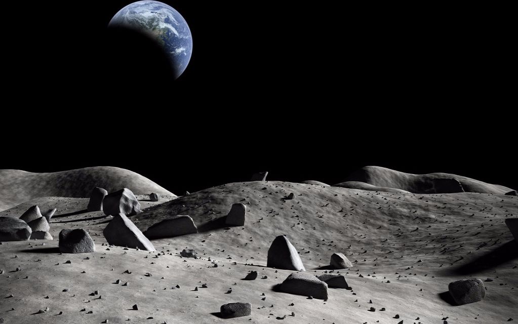 美国宇航局拍摄的,真实月球,中秋节快乐