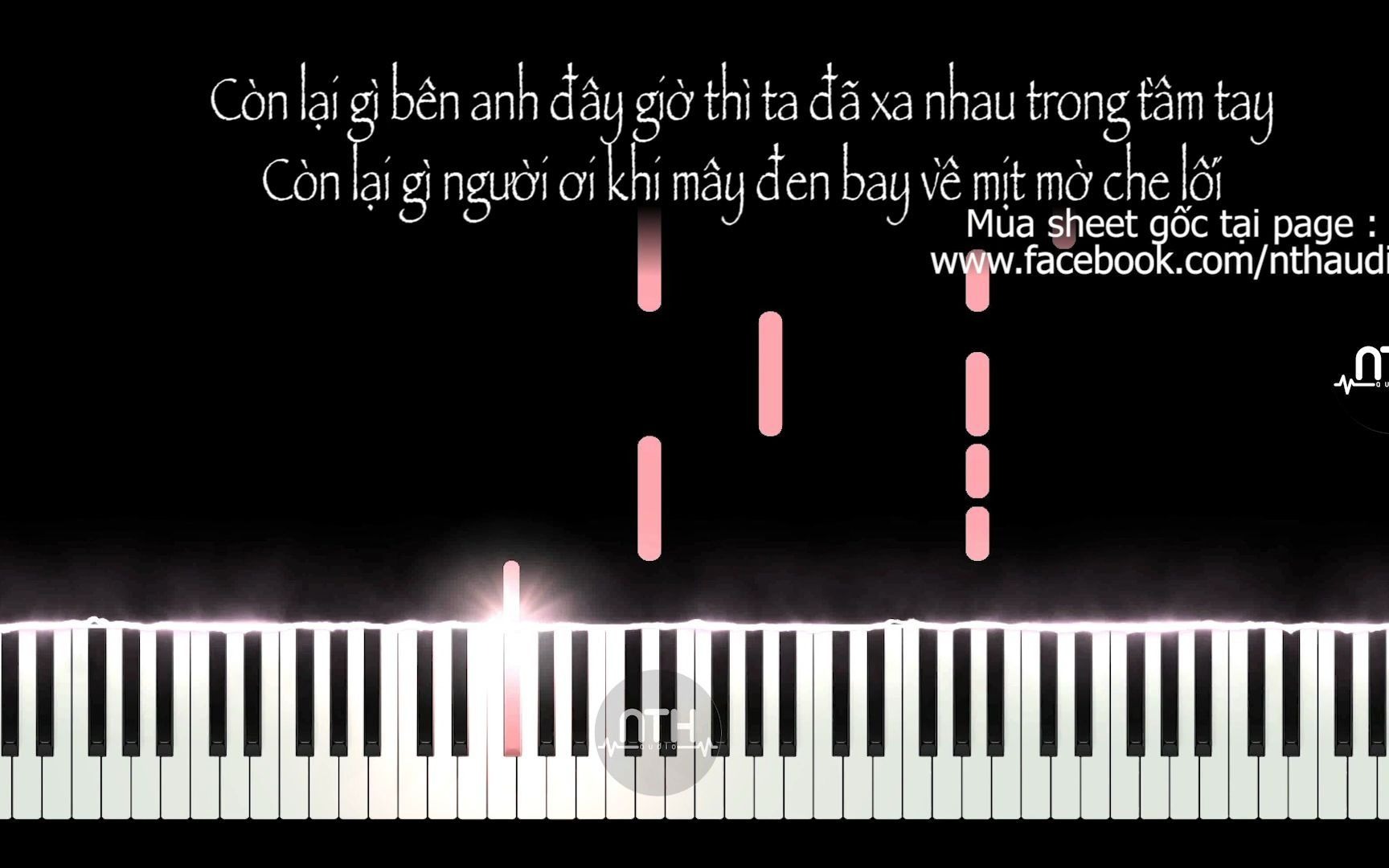 [图]Hướng Dẫn - Đợi Em Đến Hoa Cũng Tàn - 我等到花儿也谢了 - Piano