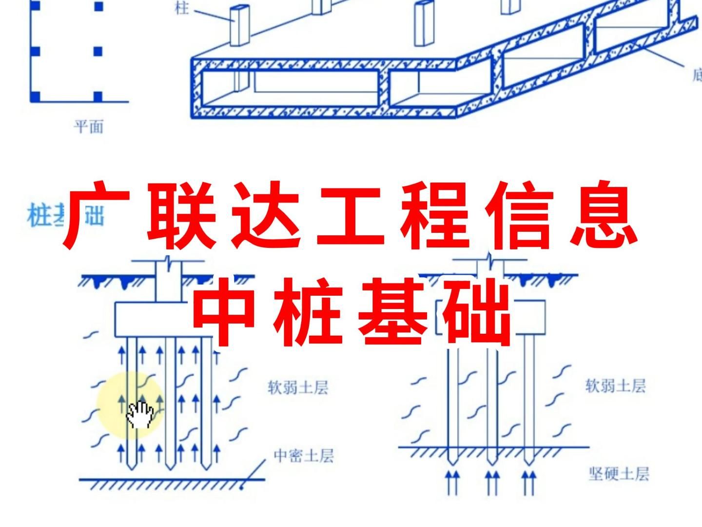 桩筏基础结构图图片