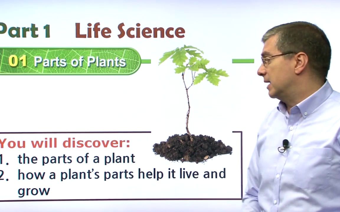 Science01Lesson01 Life Science 生命科学 [Parts of Plants]哔哩哔哩bilibili