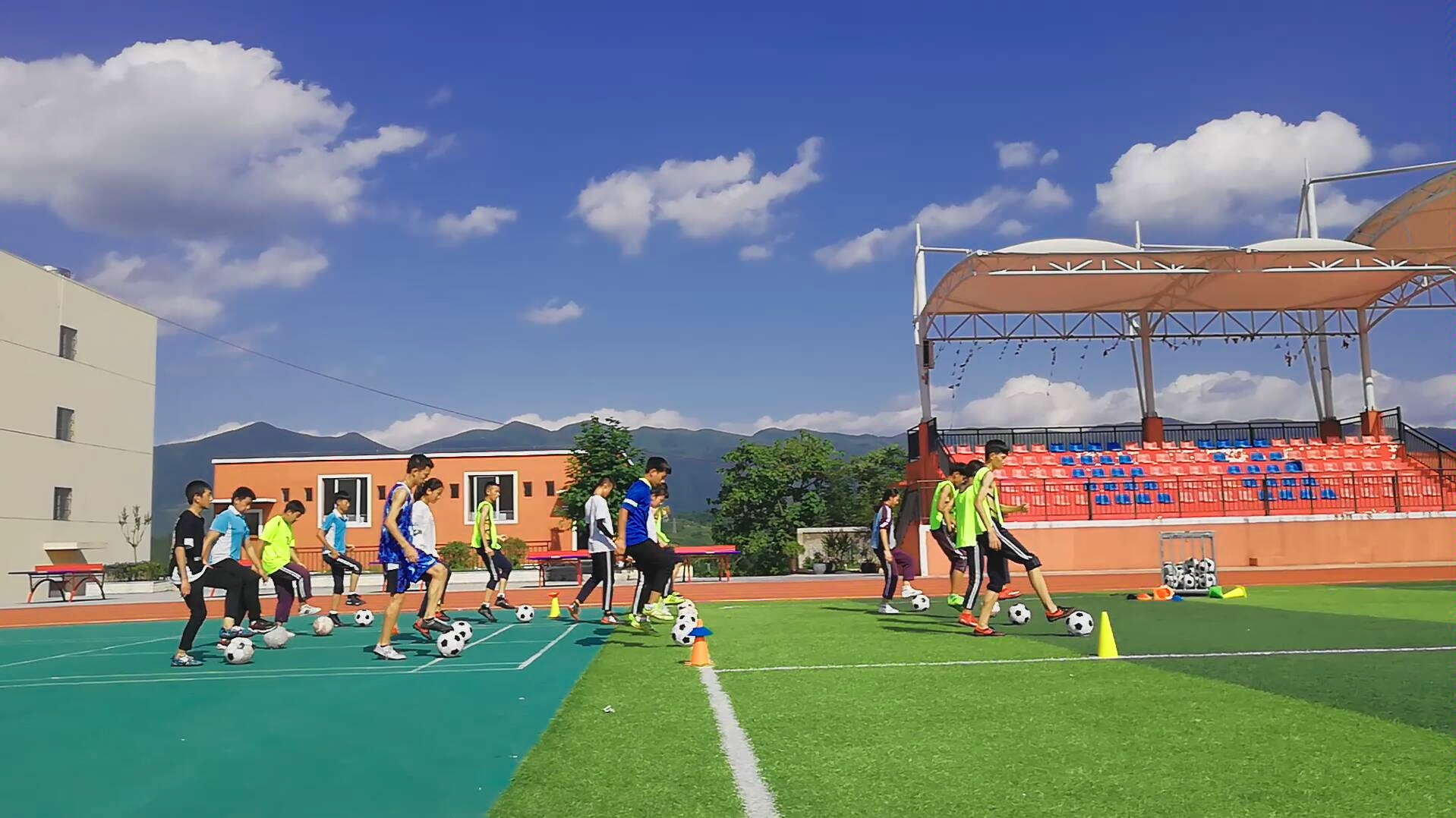 正安五中学生训练_哔哩哔哩 (゜-゜)つロ 干杯~-bilibili