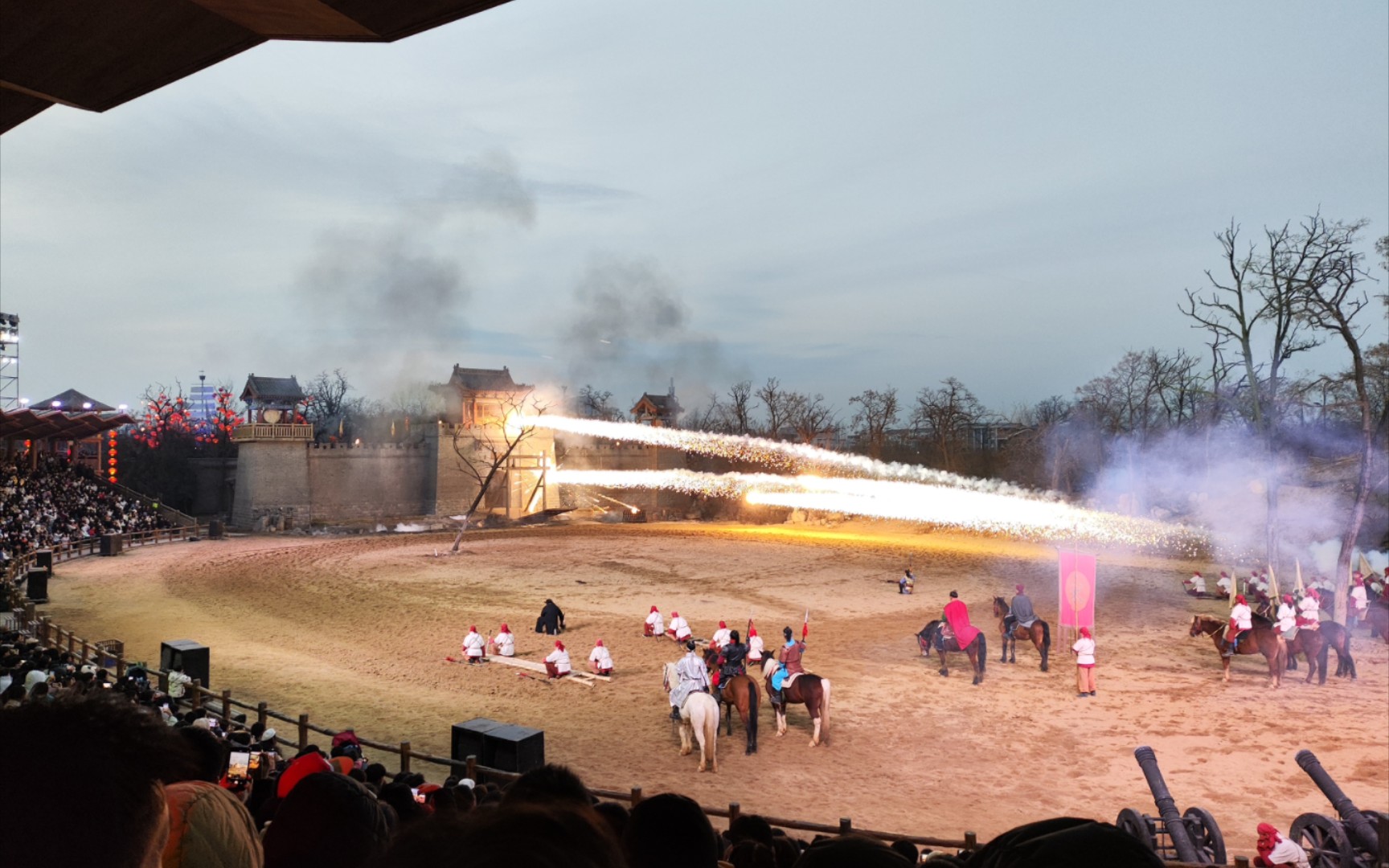 开封大宋武侠城之旅,三打祝家庄表演