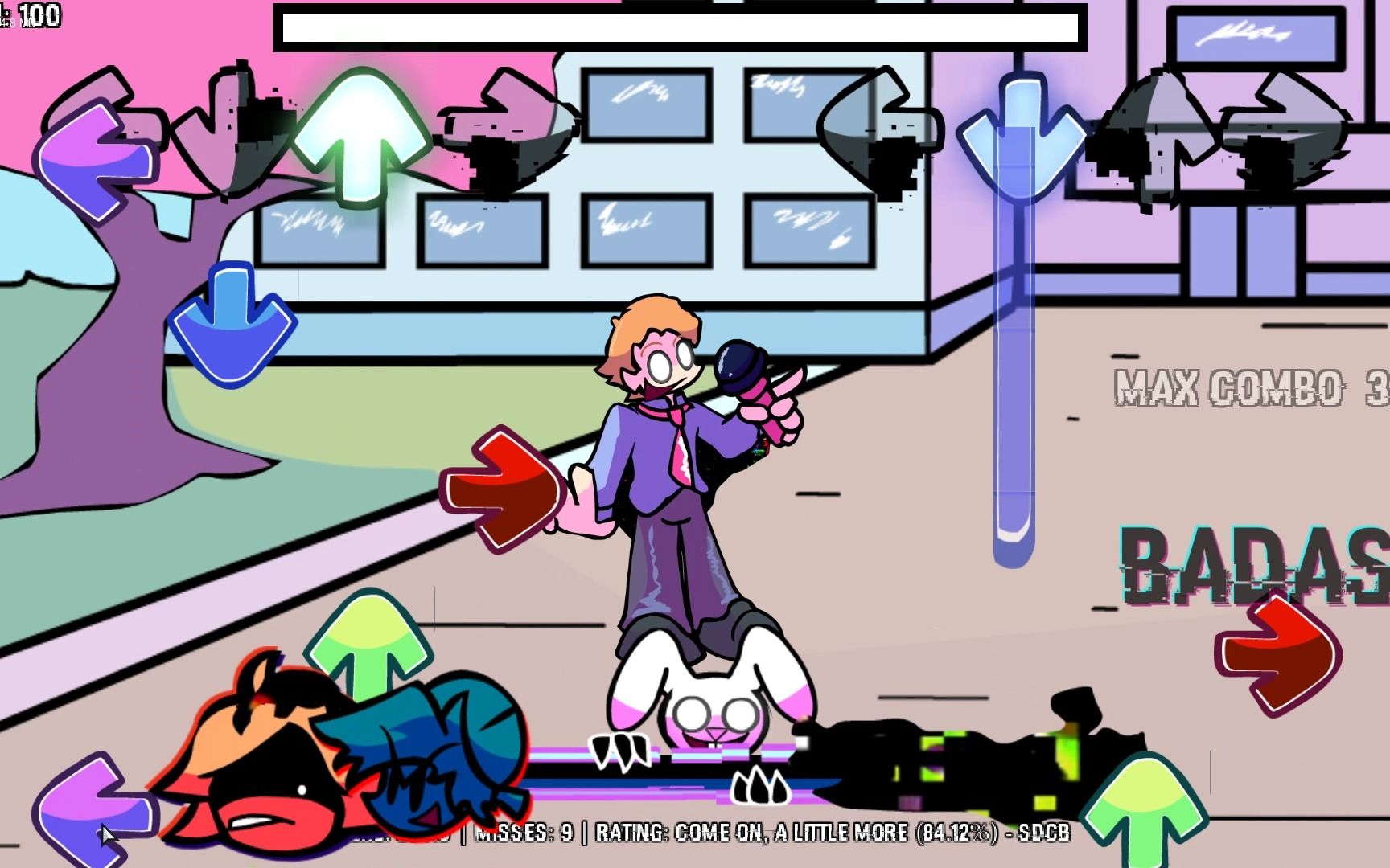 fnf 错误化传奇senpai周(week-6)