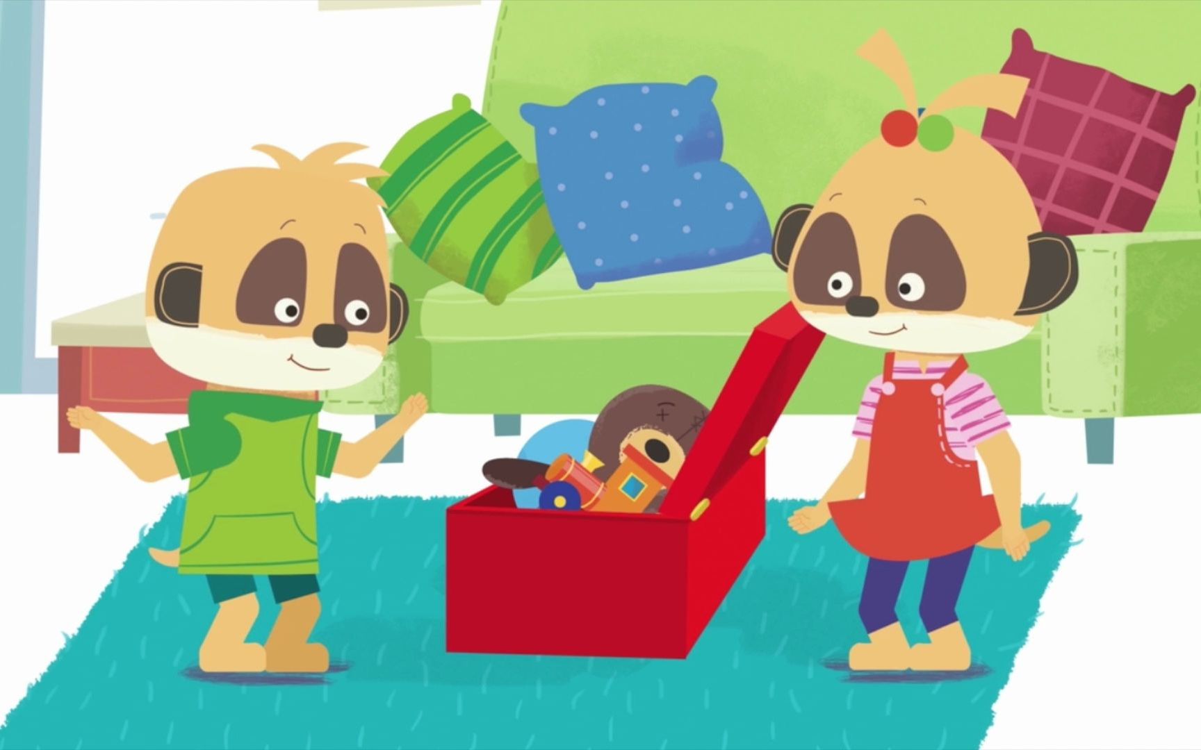 英文儿歌:clean up