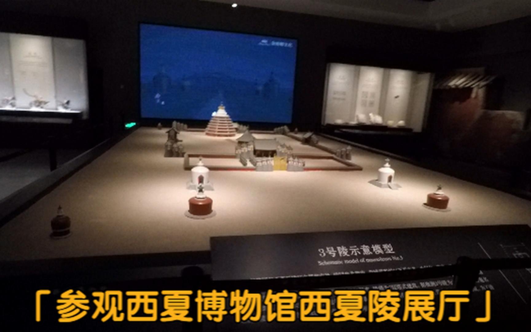 独家探秘参观西夏博物馆西夏陵展厅