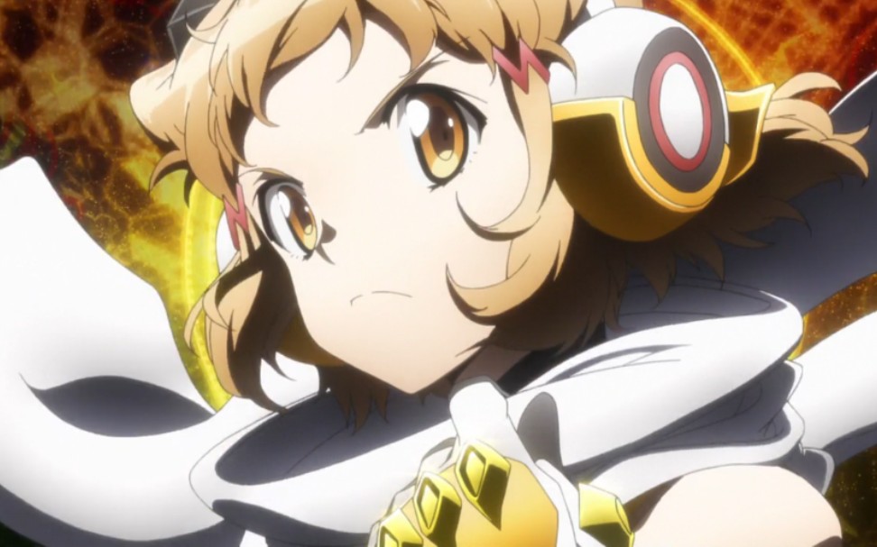 战姬绝唱xv立花响变身动画 相信正义,紧握双手