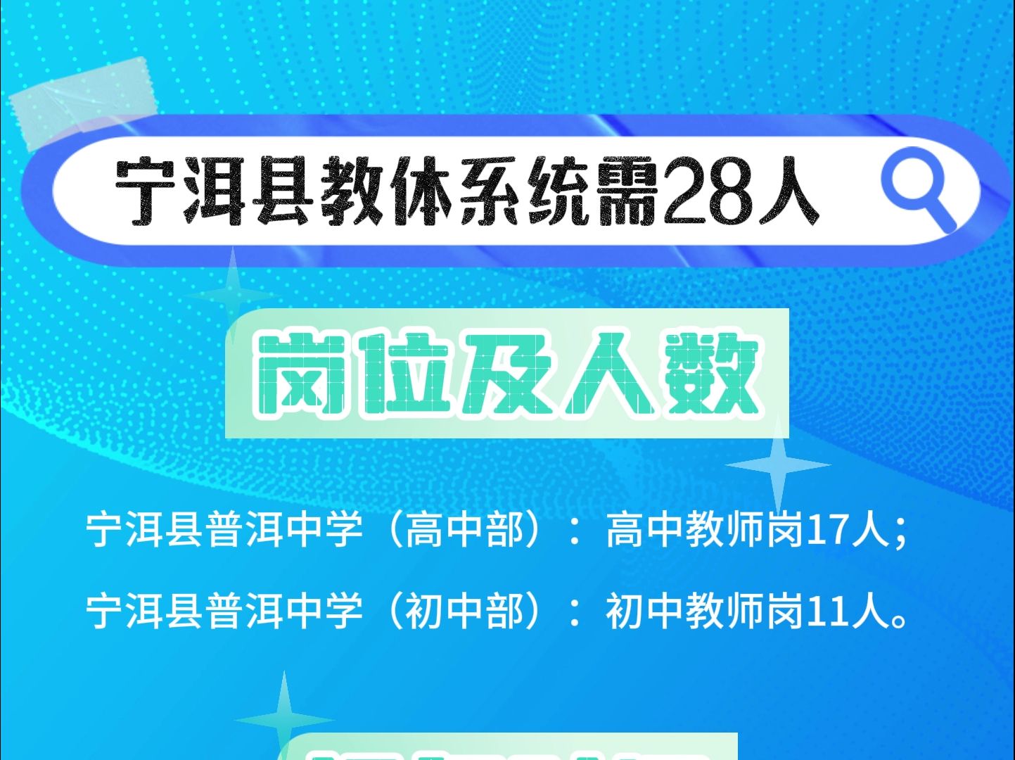 2025年宁洱县事业单位需28人!哔哩哔哩bilibili