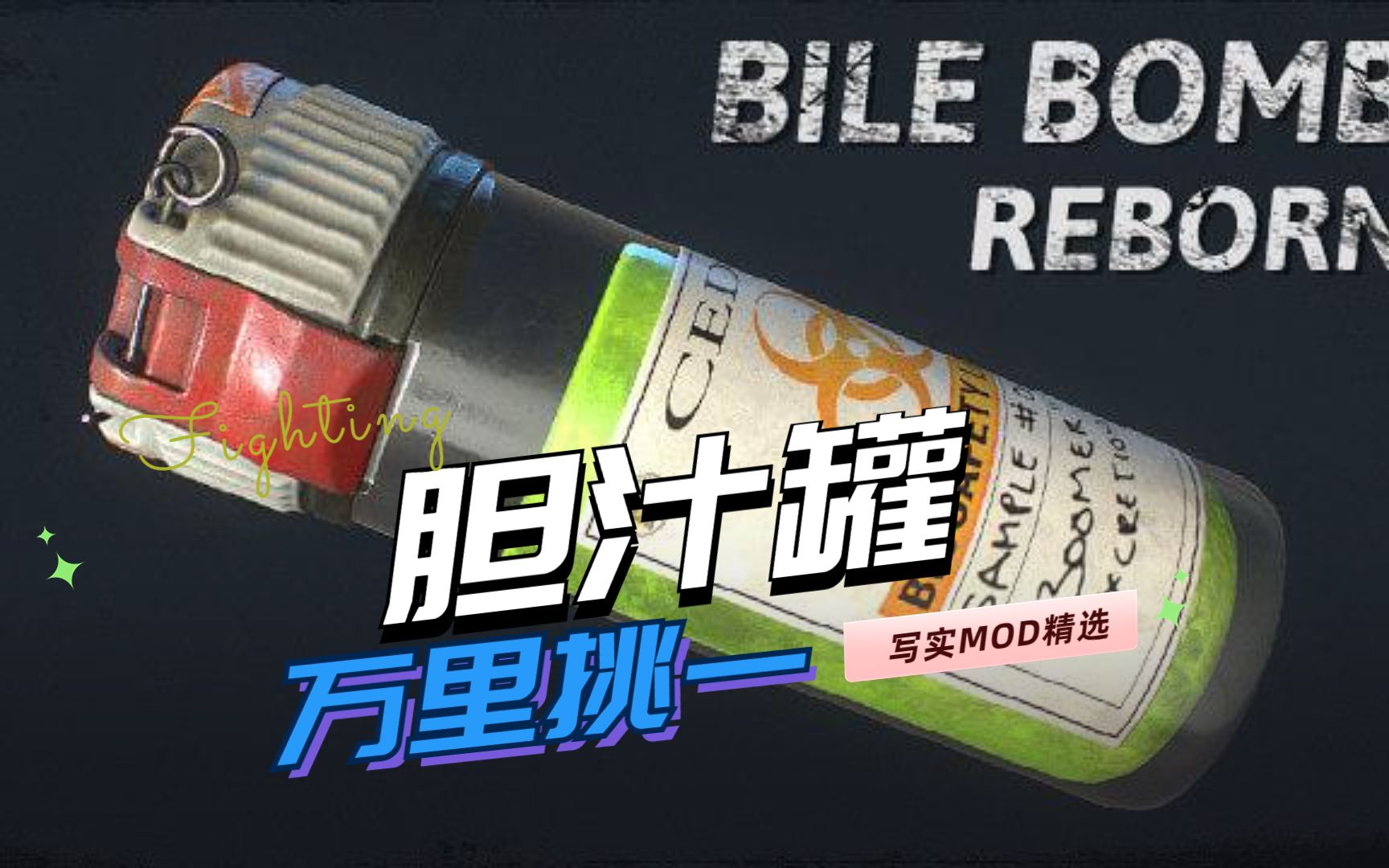【求生之路2】万里挑一:8款高质量写实风格mod推荐-胆汁篇