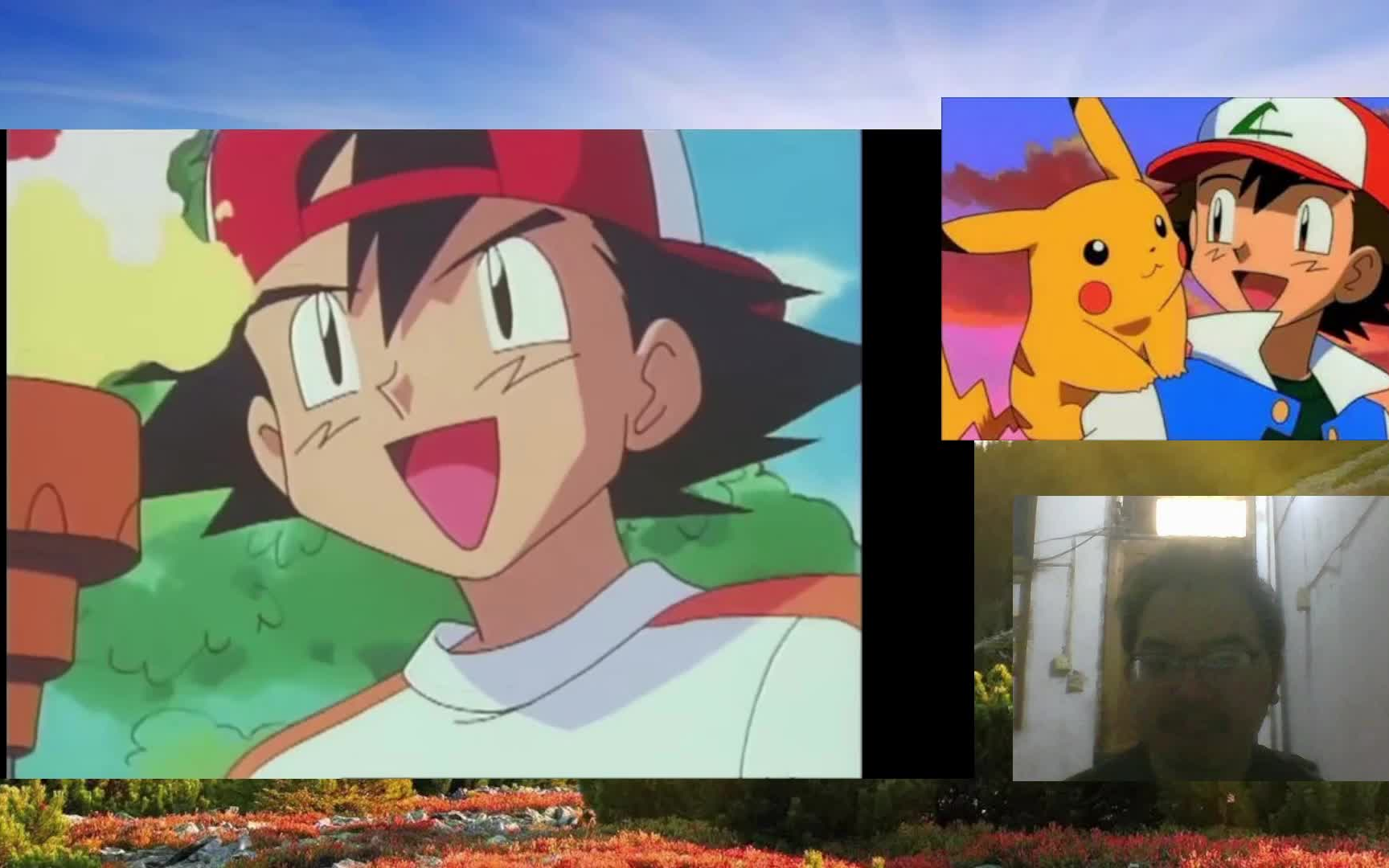 宝可梦reaction 72,75 四天王希巴大师 联盟火焰开幕式