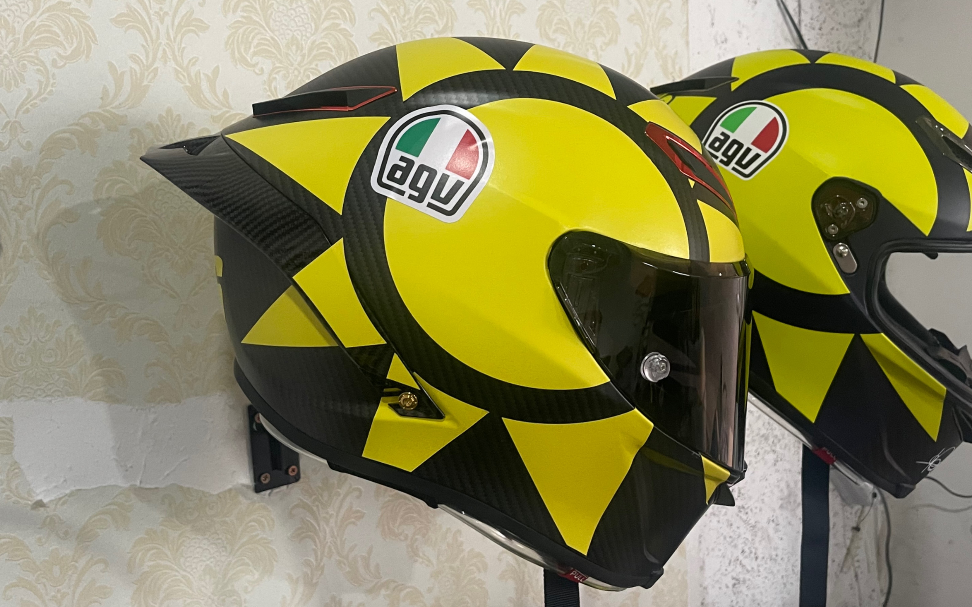 agv k1 pista日月花版画  教学