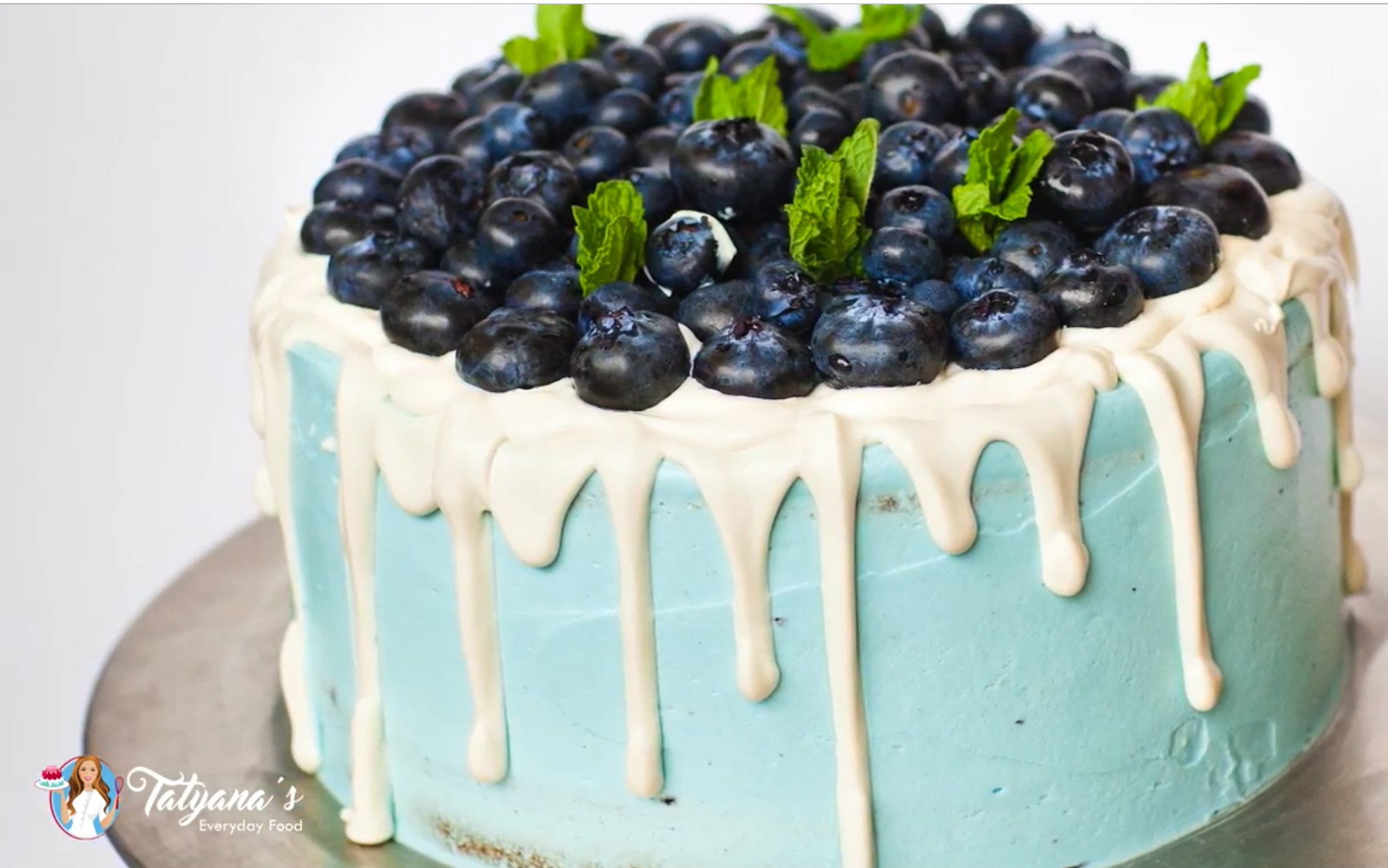 蓝莓柠檬蛋糕——tatyanaseverydayfood