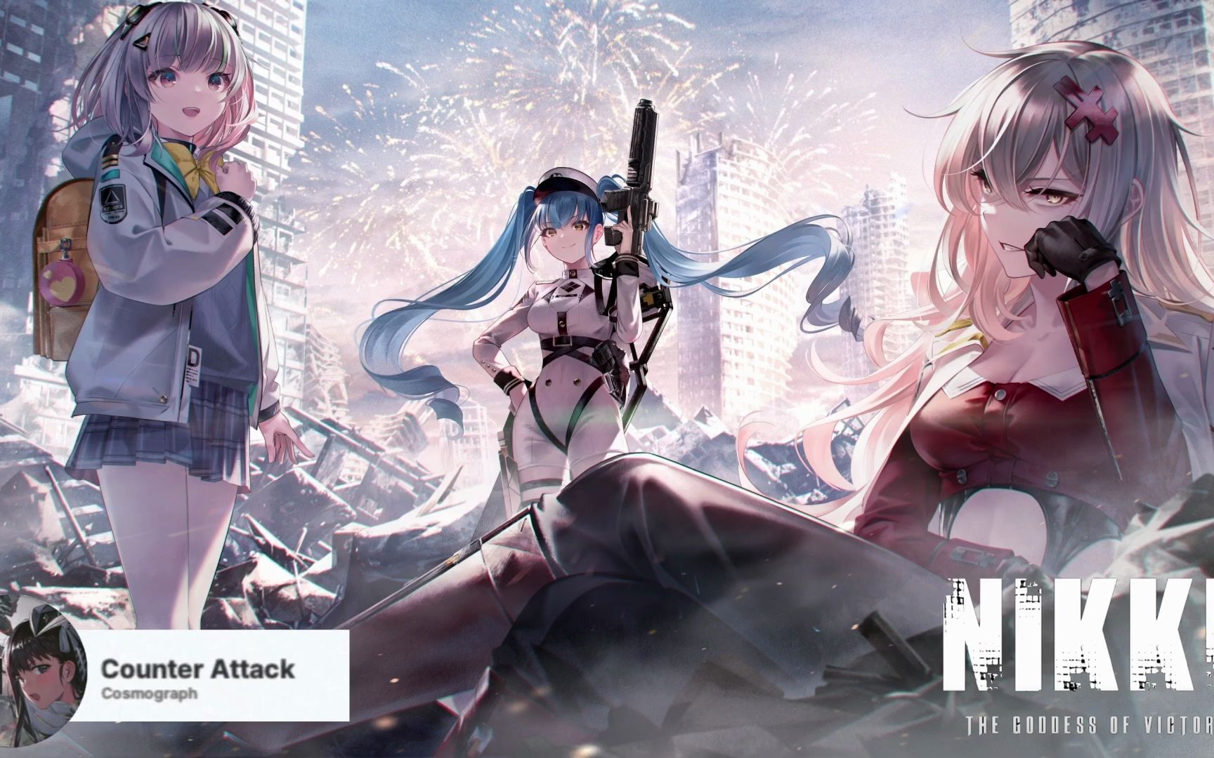 【姬子】妮姬:胜利女神【NIKKE:GODDESS OF VICTORY】游戏OSTCounter Attack ( Seamless Loop )哔哩哔哩bilibili