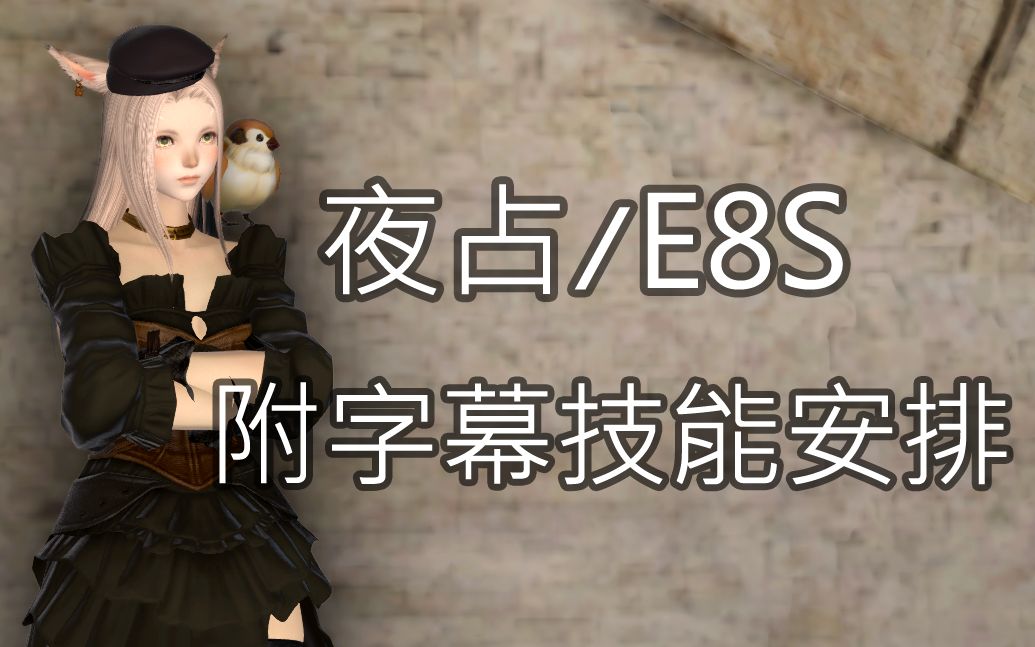 ff14e8s占星夜占野队初通附字幕技能安排