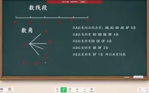 Скачать видео: 三年级数学必考难点数线段数角的个数，一次性讲清楚孩子都学会了