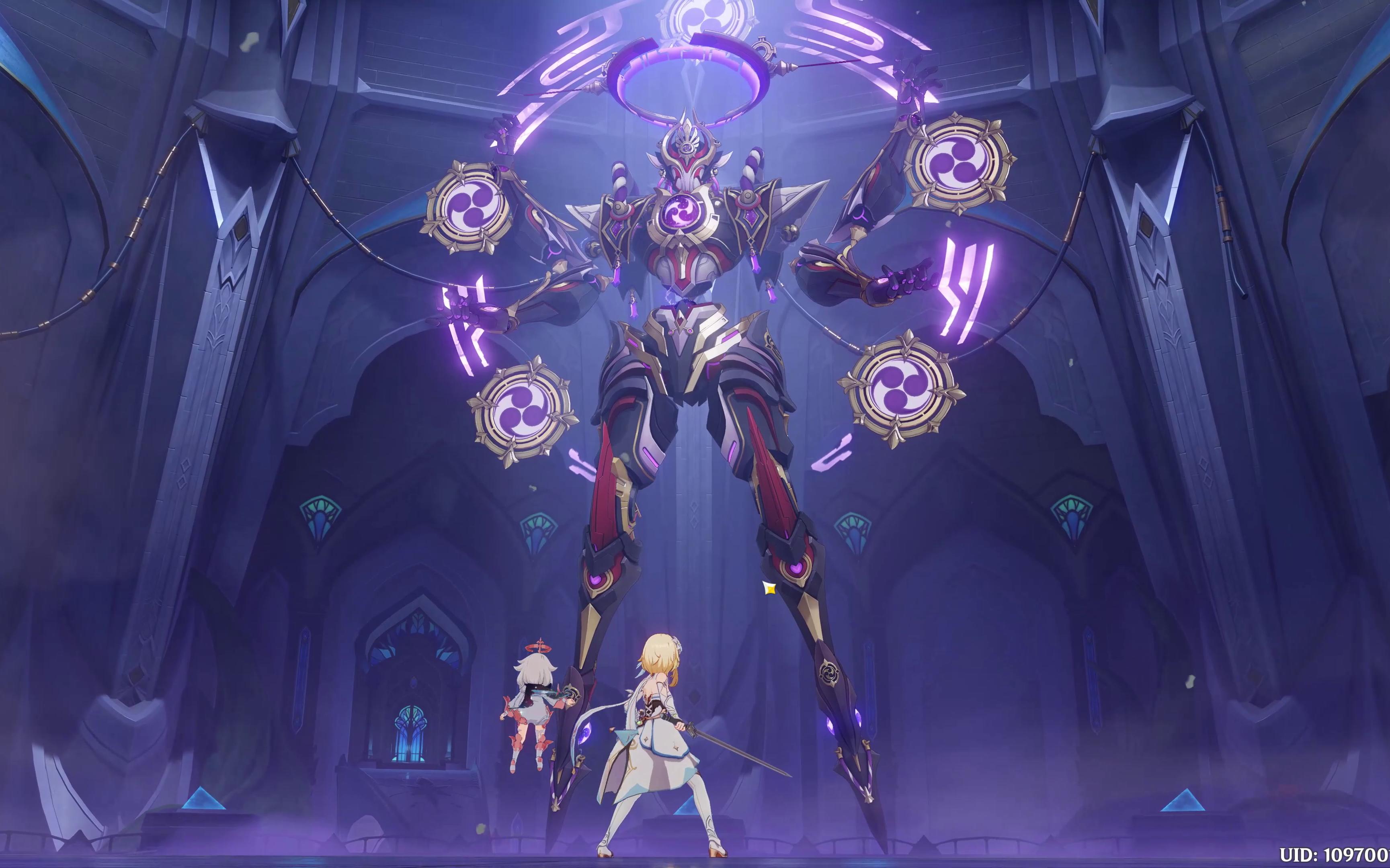 【百晓生】《原神》大机甲成为我的踏脚石吧,莹妹在须弥的成名之战.