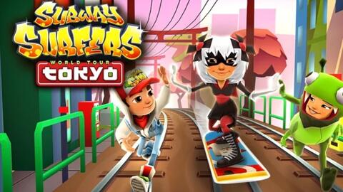 Subway Surfers All Trailers World Tour 2014 [OFFICIAL]_哔哩哔哩_bilibili