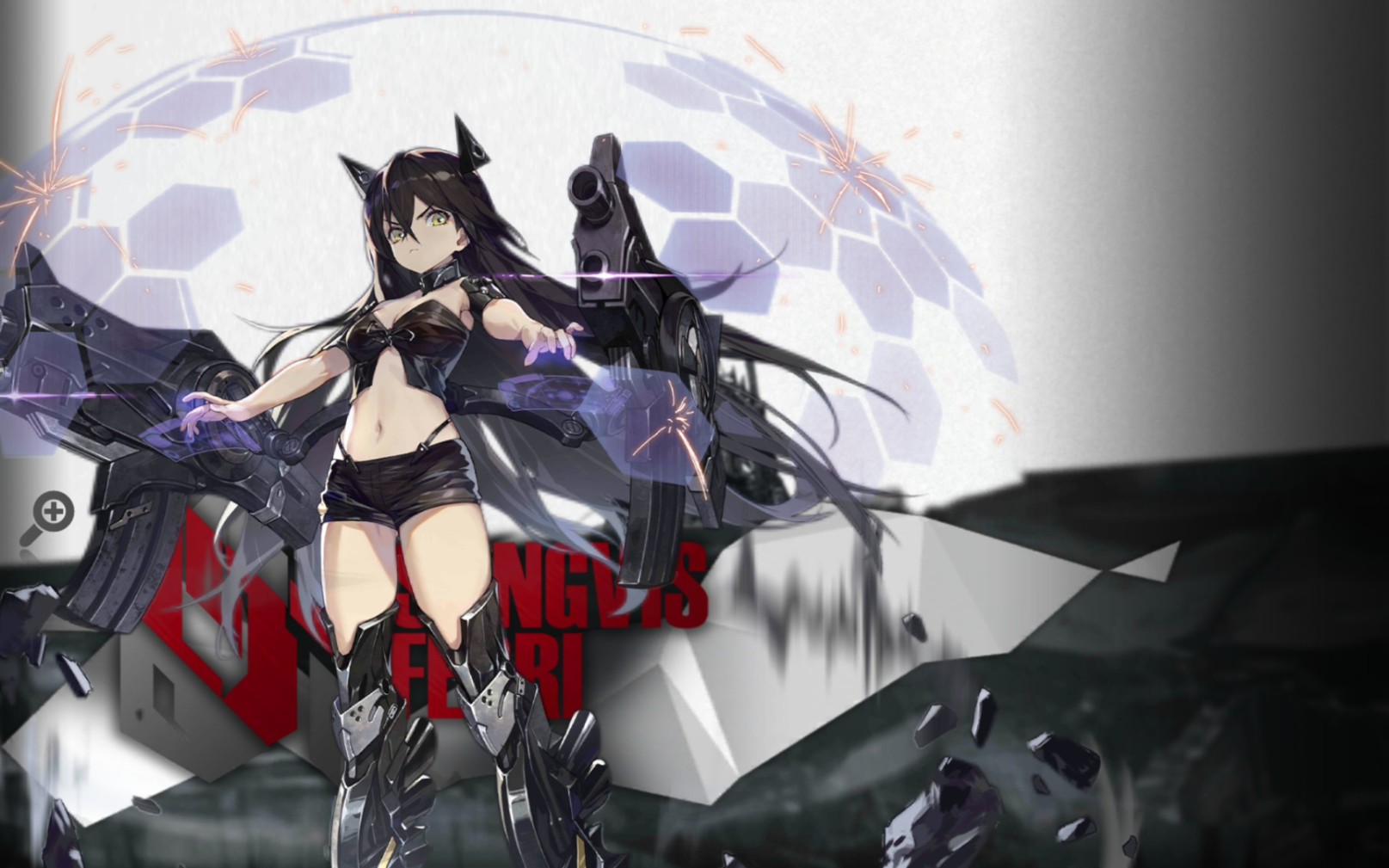 【少女前线】融合势力技能动画演示—法官