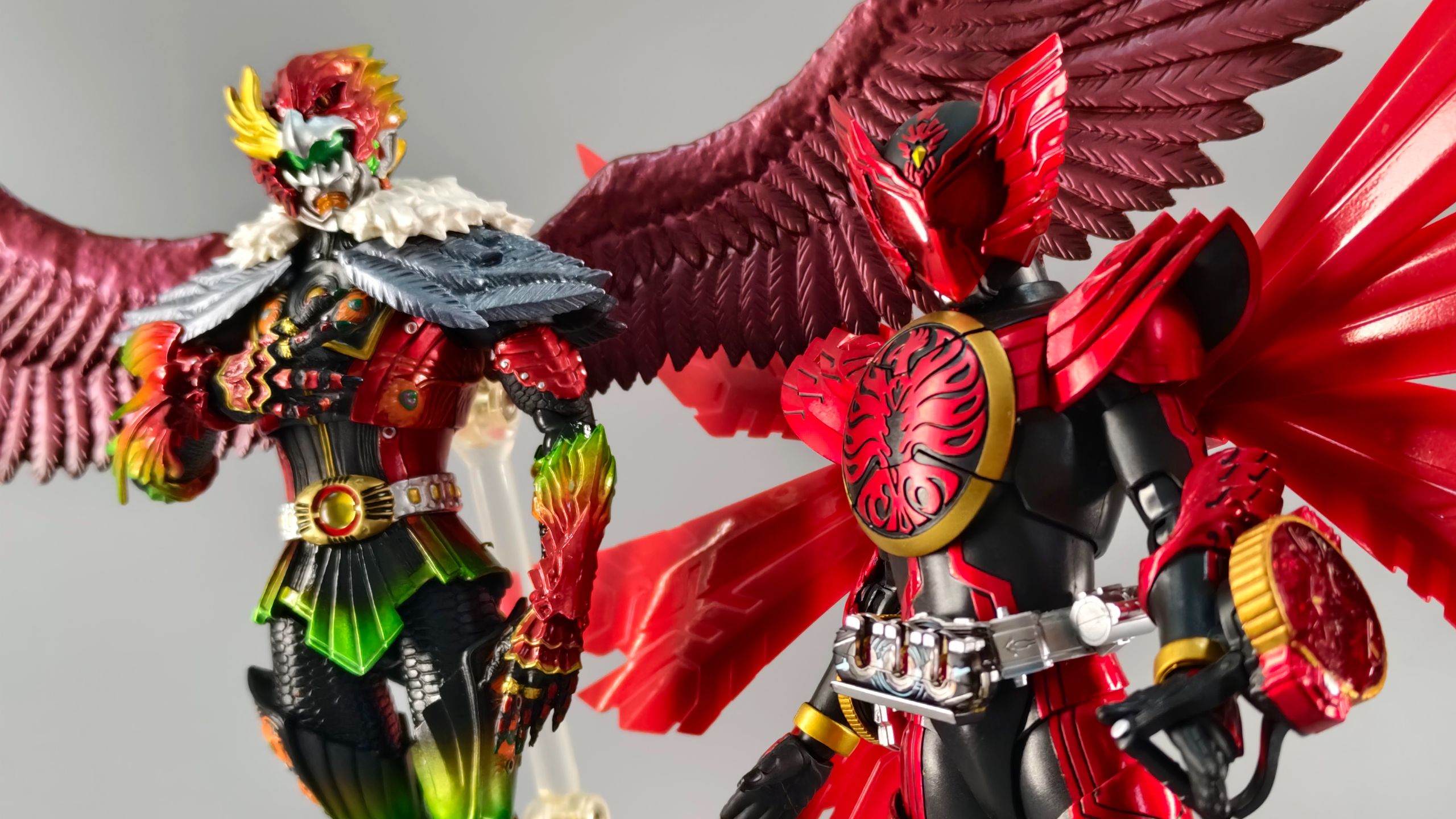 shf 安库greed完全体 ankh 假面骑士ooo 欧兹 鸟系怪人