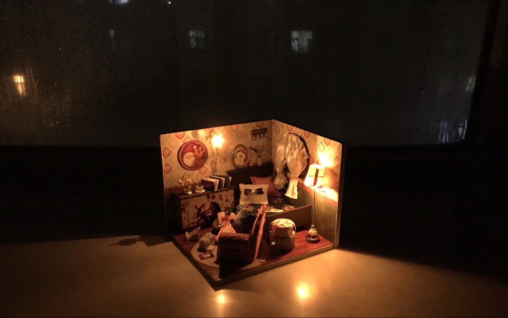 【diy手作】冬季温馨/小屋模型