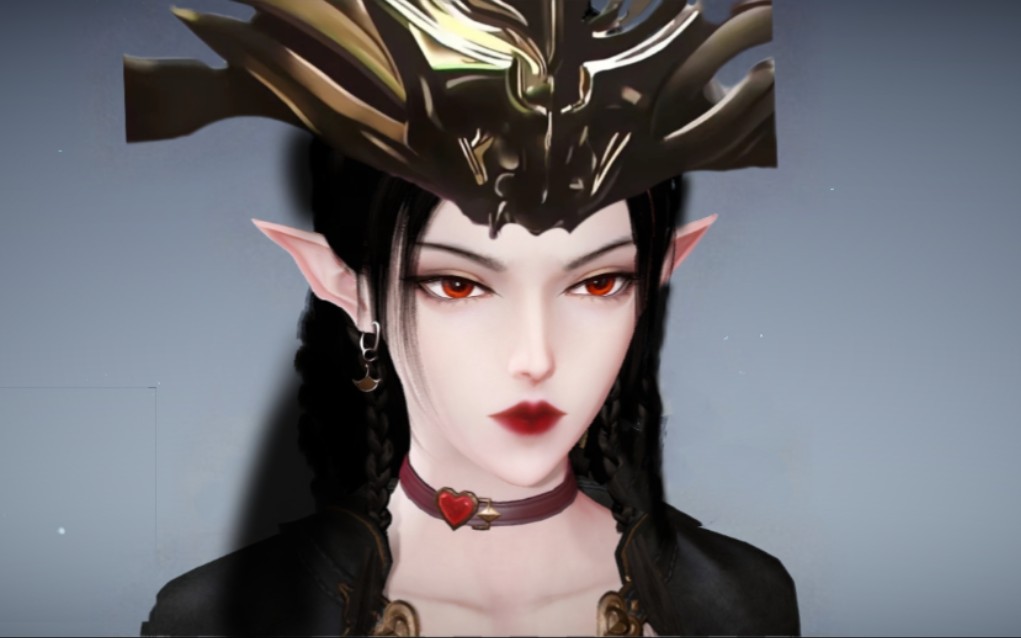 【天谕手游捏脸】美杜莎女王仿捏