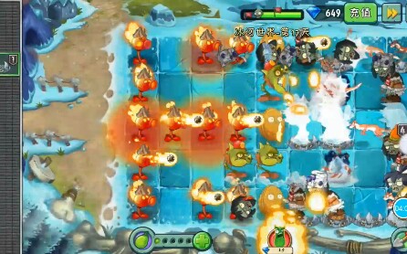 【pvz2中文版】冰河世纪第17天困难全一阶哔哩哔哩bilibili