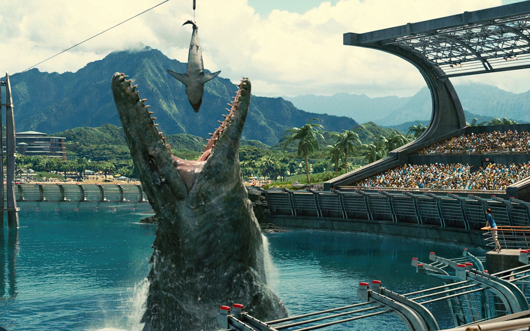 暴虐龙大闹侏罗纪世界终极boss反手镇压科幻片