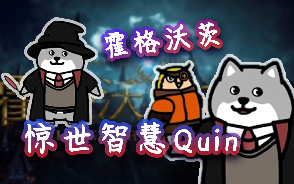 【Quin】霍格沃茨天才新生奎恩,惊世智慧入院拉文克劳剪辑