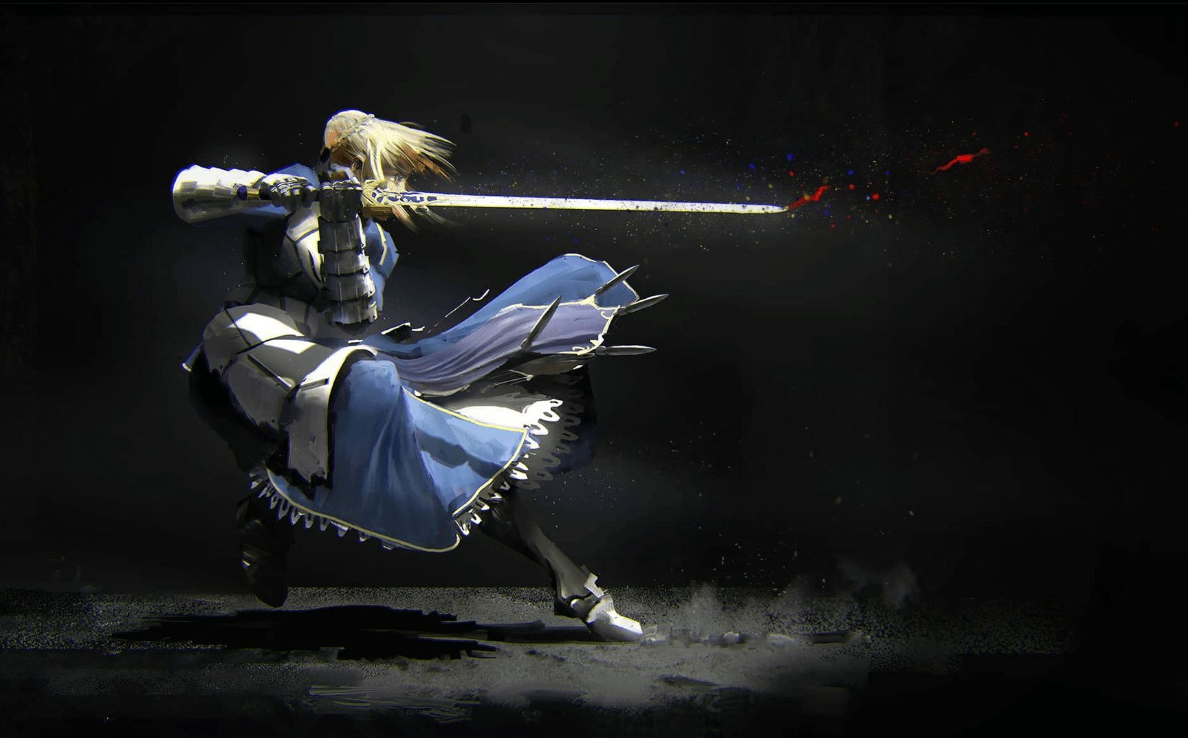 【动态壁纸】假面骑士saber/圣刃 圣剑sworddriver待机音