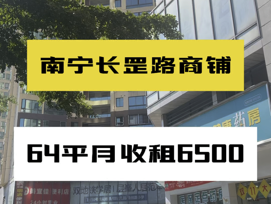 南宁商铺:南宁长罡路商铺,天健世纪花园社区底商哔哩哔哩bilibili