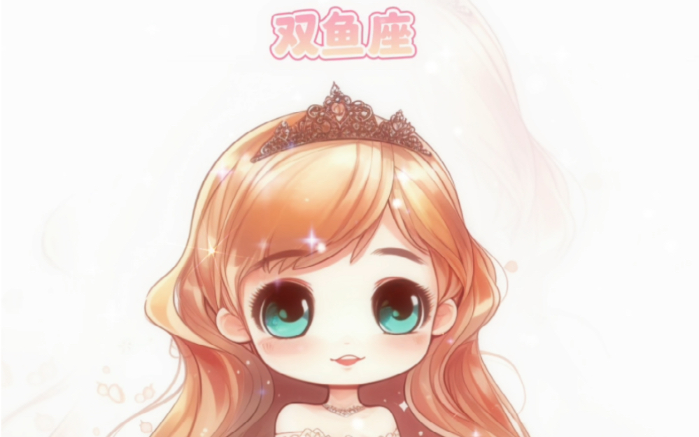 十二星座 可爱公主卡通画