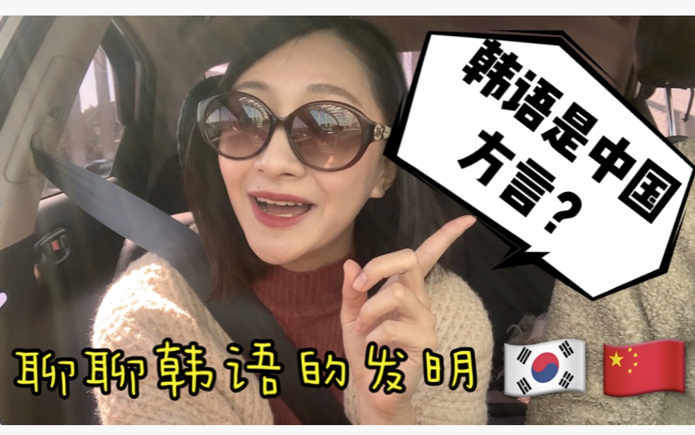 【中韩情侣日常】韩国人曾经竟然使用中文?堵车时聊聊历史