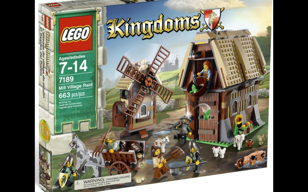 乐高城堡7189磨坊村袭击速组评测