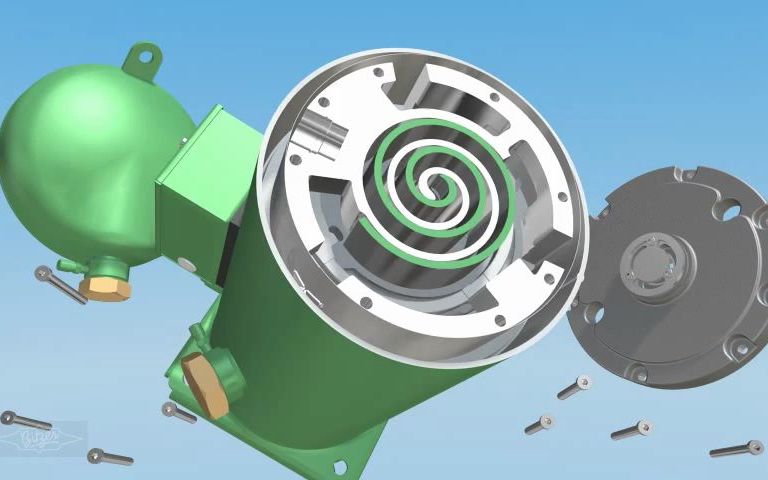 BITZER Scroll Compressors德国比泽尔涡漩式压缩机哔哩哔哩bilibili