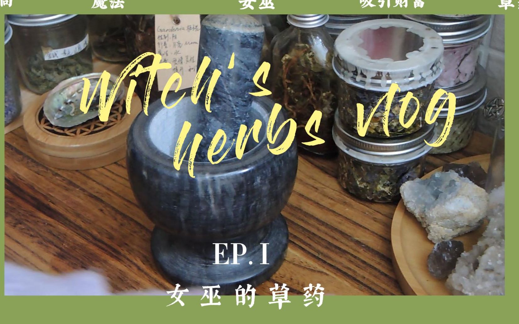 女巫的草药】魔法草药?吸引金钱? 疗愈向_哔哩哔哩_bilibili