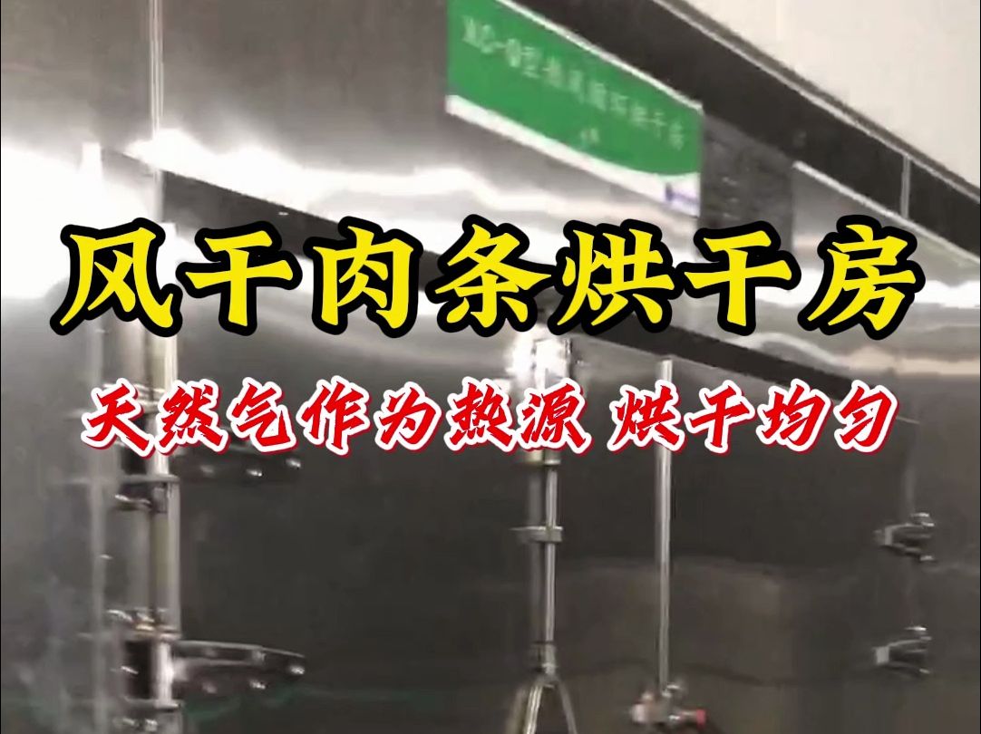 风干肉条烘干房肉制品烘干设备 燃气烘干房厂家四川新川优创烘干机设备哔哩哔哩bilibili