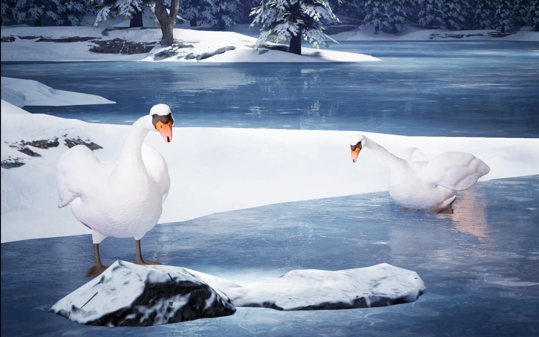 【以闪】讨厌冰湖背景大白鹅的有福了