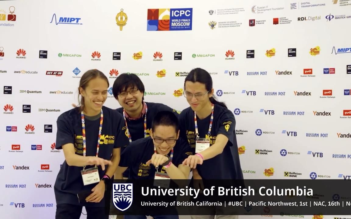 2020国际大学生程序设计竞赛 总决赛参赛队伍 2020 ICPC World Finals Teams哔哩哔哩bilibili