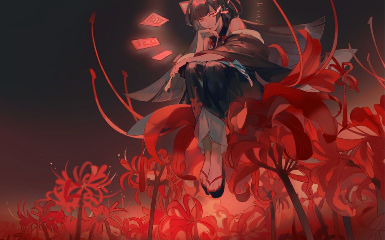 这样要是你都能学会算我输【阴阳师 彼岸花】3d建模