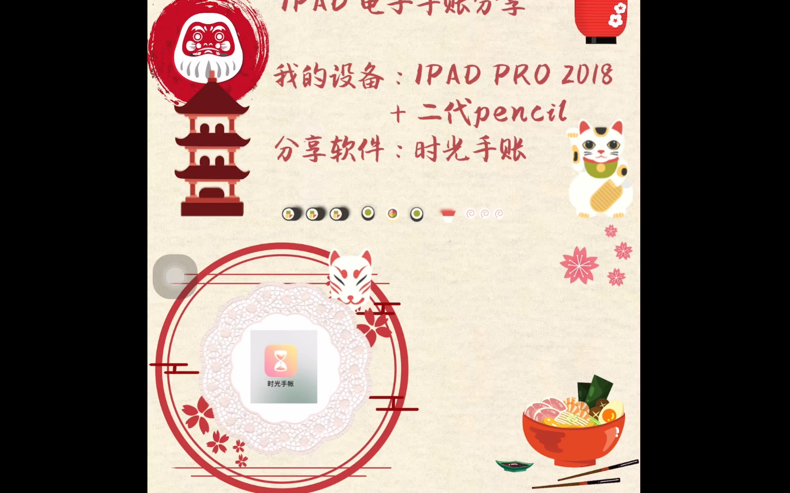 IPAD 电子手账 app分享哔哩哔哩bilibili